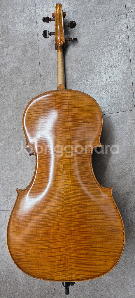 첼로 4/4 수제첼로 바니쉬칠--5