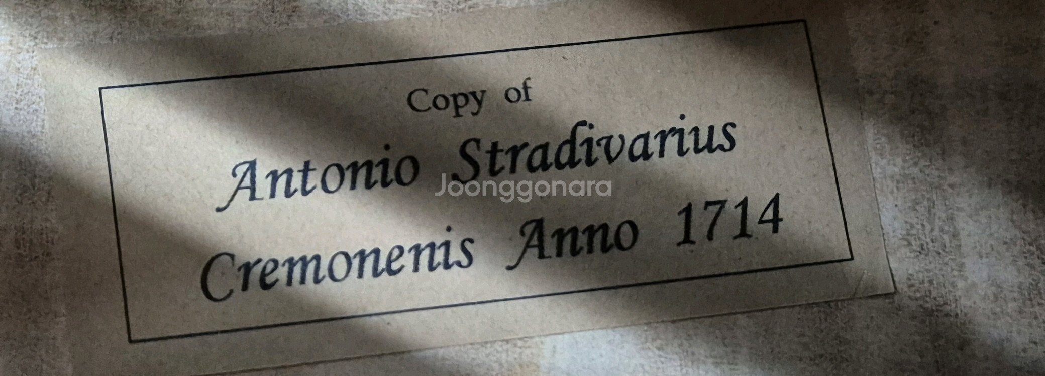 첼로 4/4 수제첼로 바니쉬칠--7