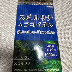 [일본제] 닥터 토모야 스피루리나 + 후코이단 1,000정