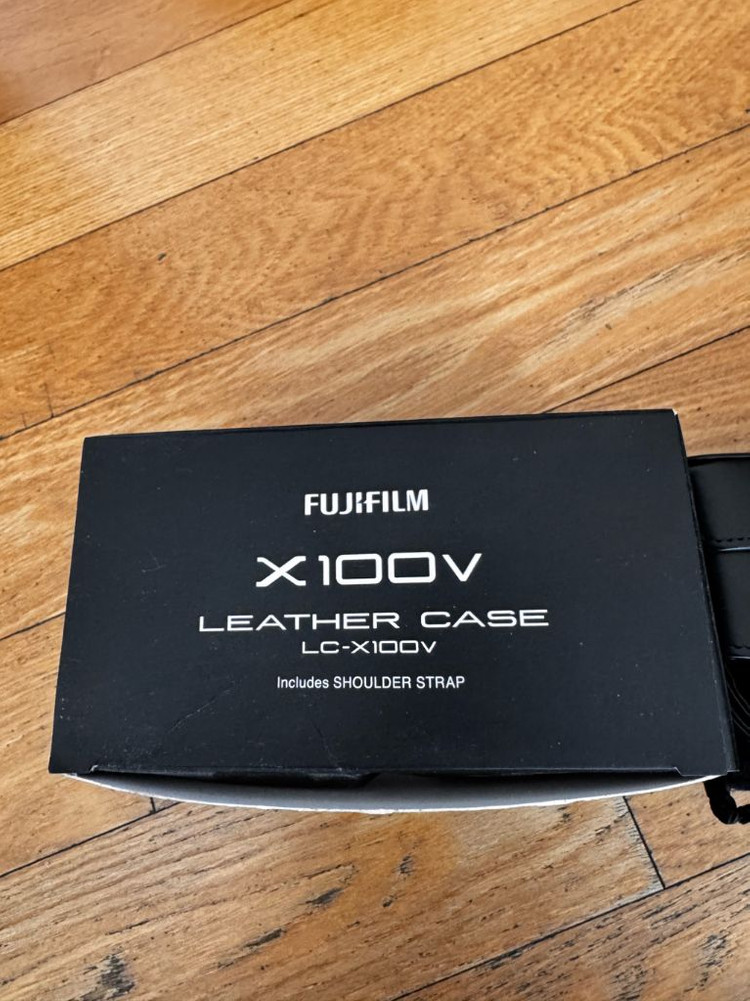 후지필름x100v 가죽케이스(블랙)--1