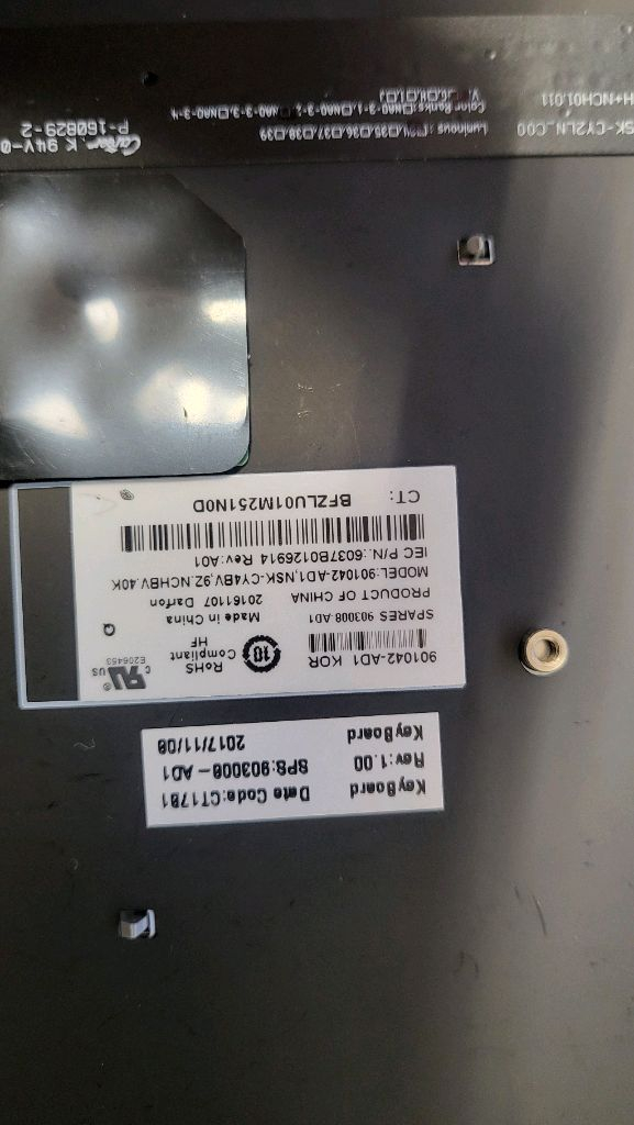 노트북용 정품 키보드 HP 640 G4 키보드--1