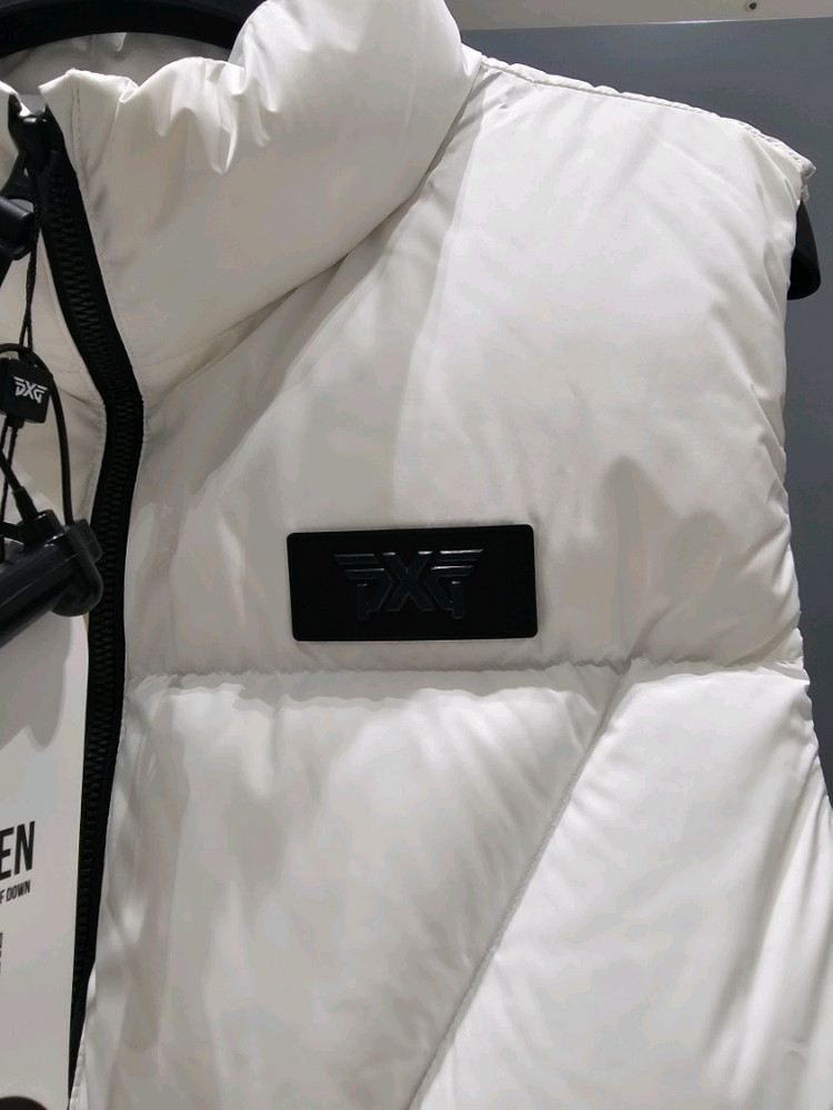 (M) PXG GOLF 남성용 다운 패딩조끼--1