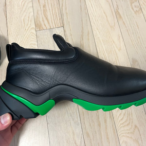 보테가베네타 플래시 나파 레더 러버솔 스니커즈