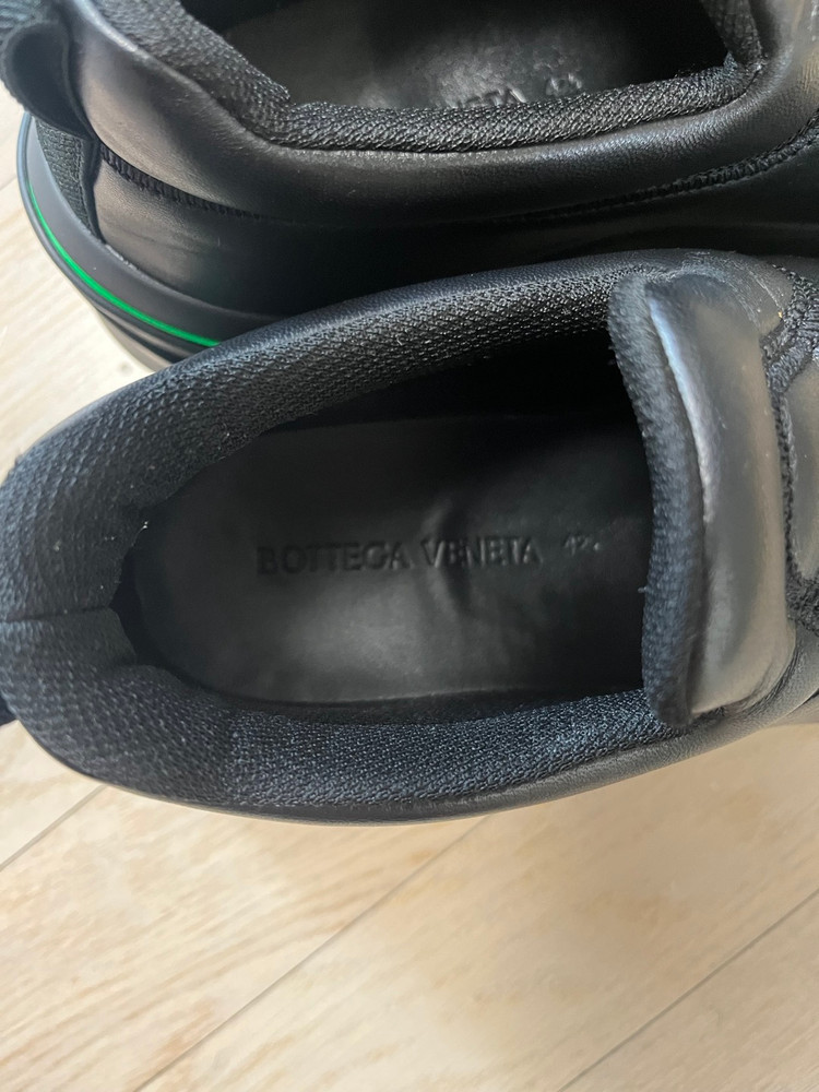 보테가베네타 플래시 나파 레더 러버솔 스니커즈--1