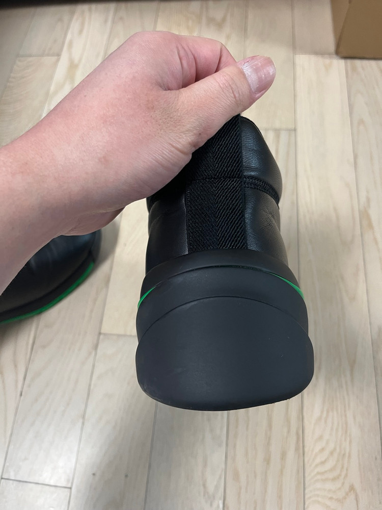 보테가베네타 플래시 나파 레더 러버솔 스니커즈--3