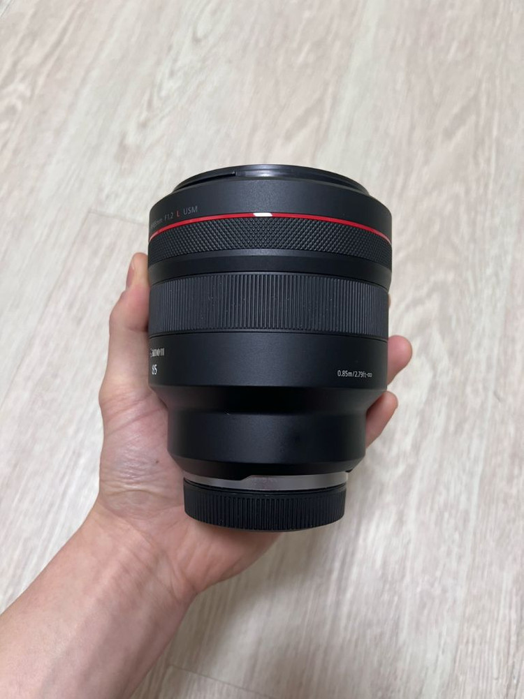 캐논 RF85mm F1.2 팝니다 이미지
