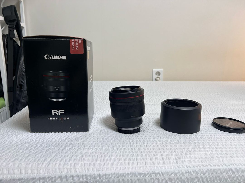 캐논 RF85mm F1.2 팝니다 이미지