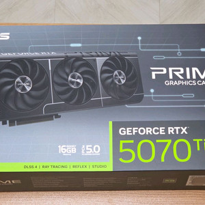 [미개봉] ASUS RTX 5070 Ti 프라임 Prime