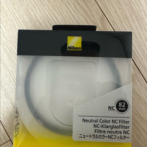 니콘 82mm NC필터(미개봉)