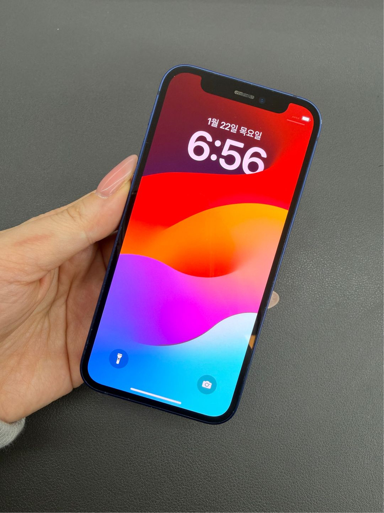 [대전중고폰] 아이폰 12미니 128B 블루 / S급 / 실물촬영 / 매장운영 092548--6