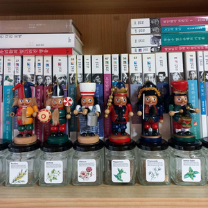 (택포)동유럽 병정인형/ 병정장난감/ 목각인형 6개일괄/ 빈티지인형