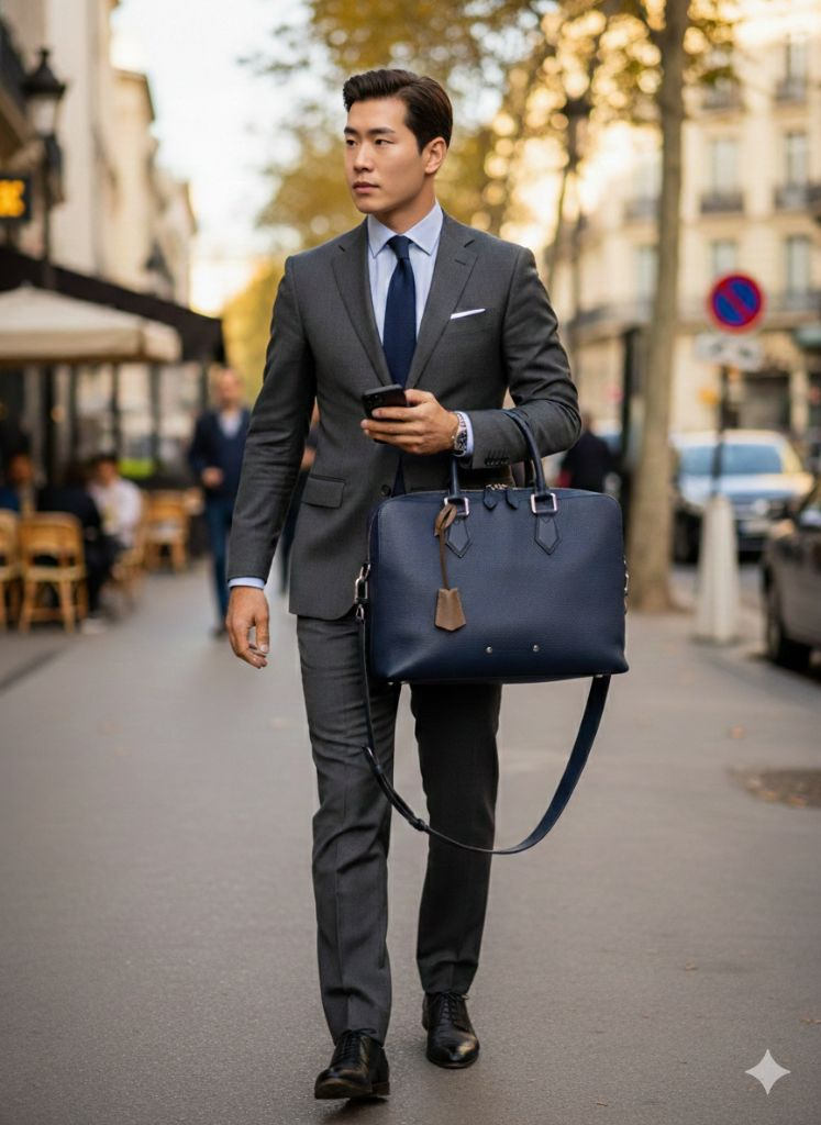 루이비통 M53490 토뤼옹 아르망 PM 서류가방 브리프케이스--9