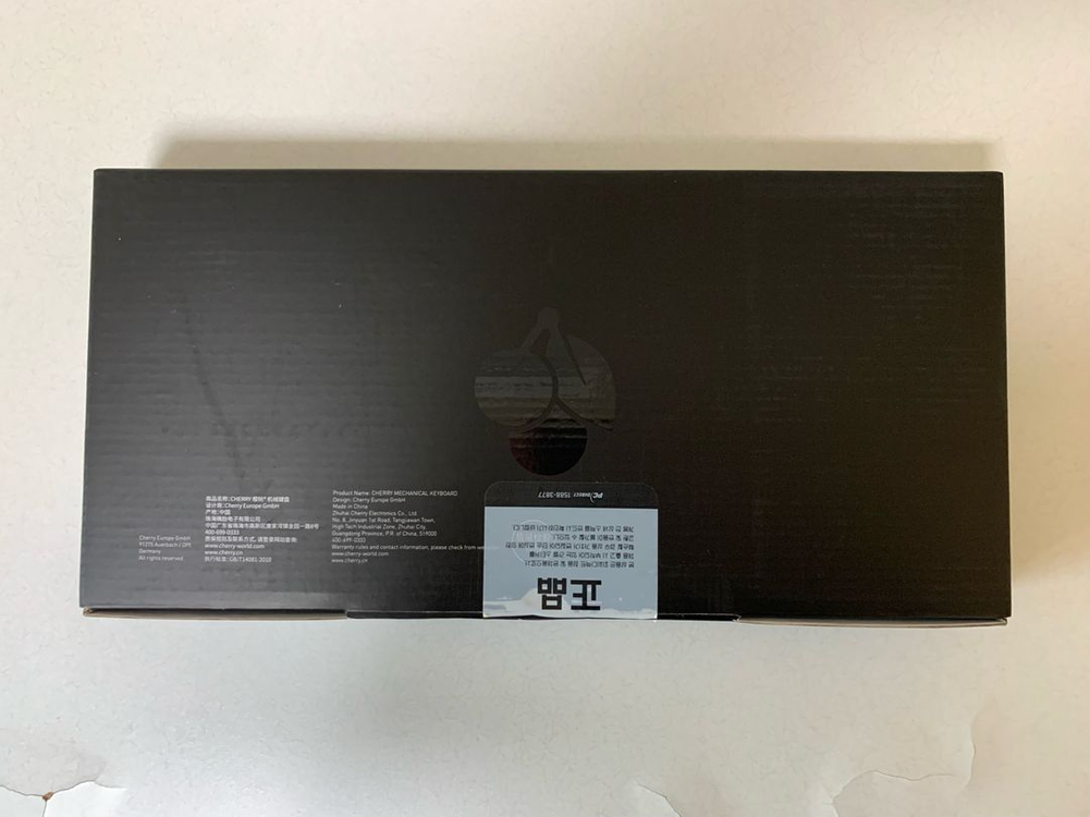 체리 G80-3000S TKL 텐키리스 게이밍 기계식 키보드 블랙 적축--1