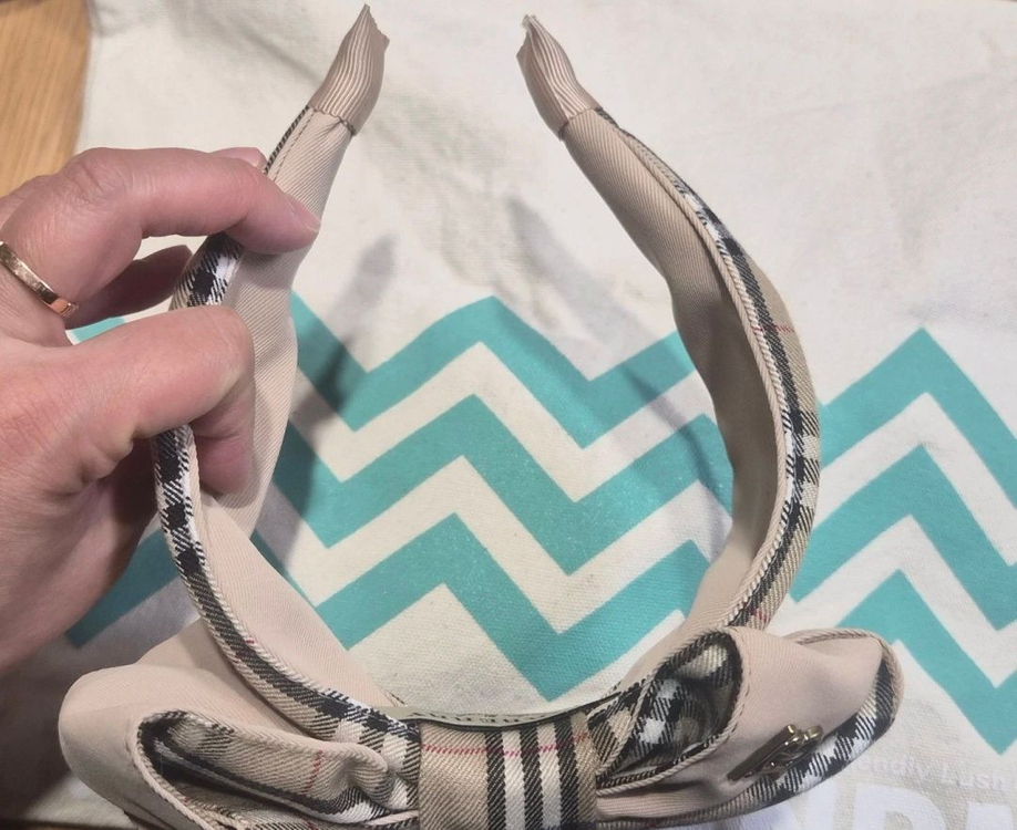 리본 헤어밴드 머리띠--5