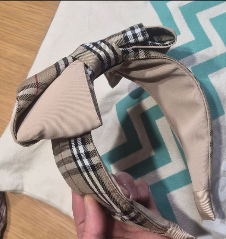 리본 헤어밴드 머리띠--6