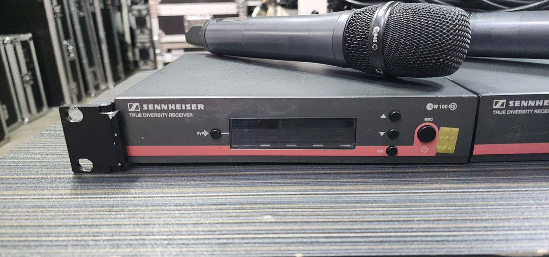 무선 마이크 젠하이저 ew100 2ch B급--2