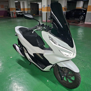 부산 더 뉴 pcx 125 화이트 20년식 판매합니다! (정비내역 다수)