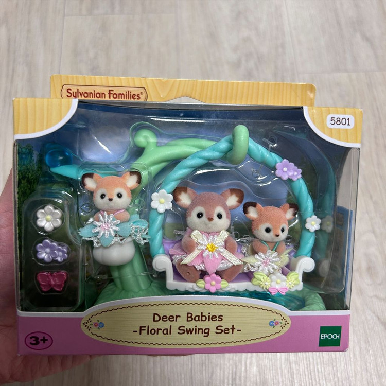 실바니안패밀리 아기사슴세트 5801 새제품--1