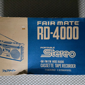 FAIR MATE 페어메이트 RD-4000M 라디오 카세트 레코더 이미지