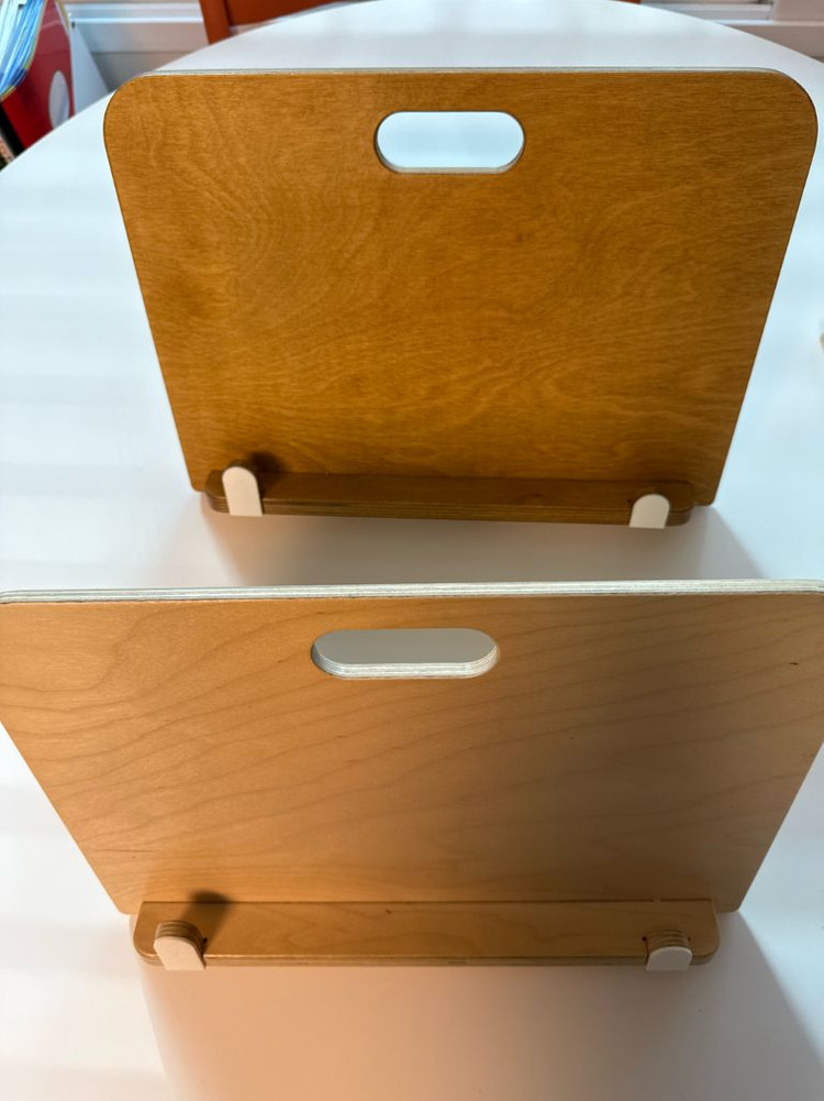 영유아 자작나무 독서대 이미지