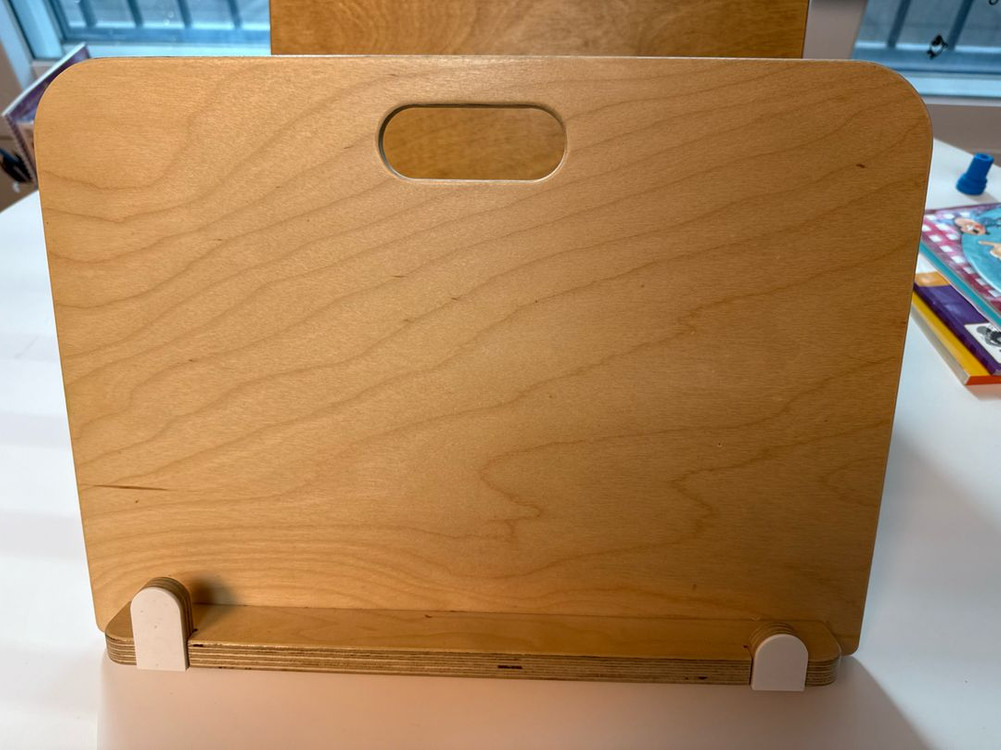 영유아 자작나무 독서대 이미지