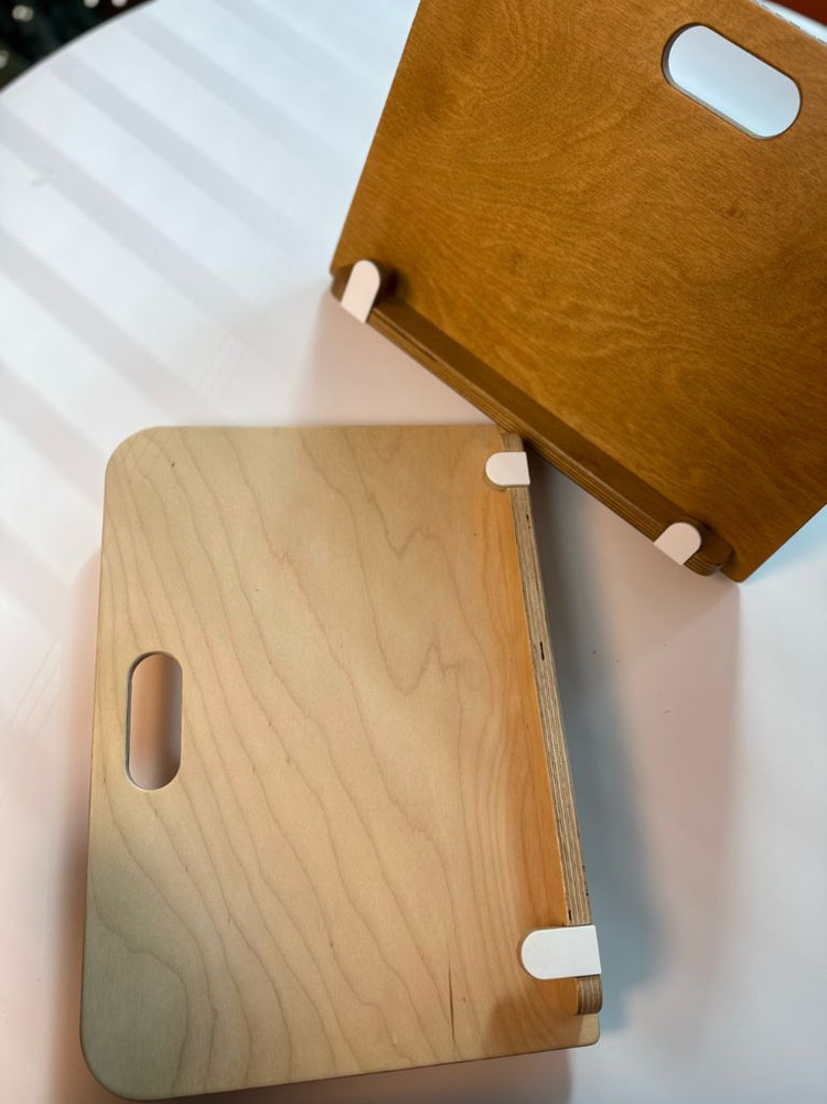 영유아 자작나무 독서대 이미지