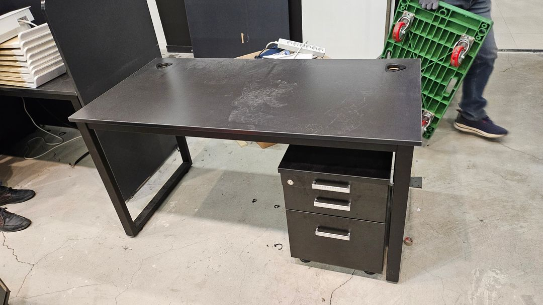 블랙멜론책상 1400/1600--2