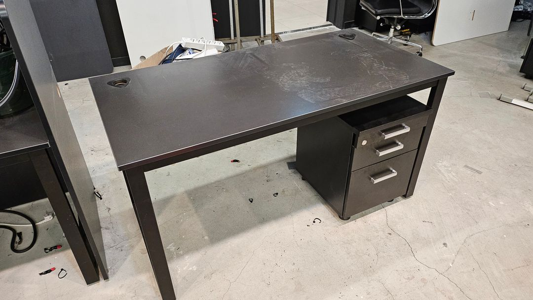 블랙멜론책상 1400/1600--1