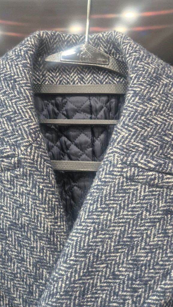 빈폴 헤링본 코트--2