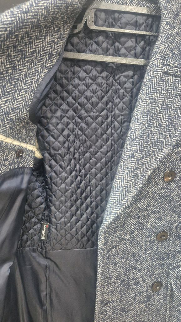 빈폴 헤링본 코트--6