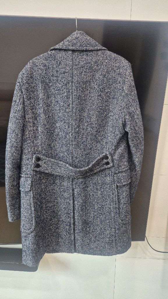 빈폴 헤링본 코트--9