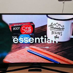 49인치 쿼브드 삼성 스마트 TV