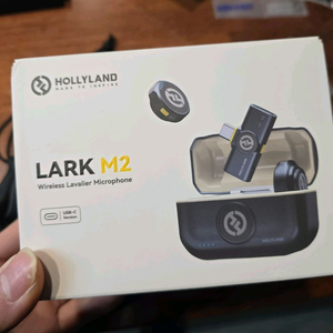 스마트폰용 고성능 2채널 무선마이크 / 홀리랜드 라크 M2