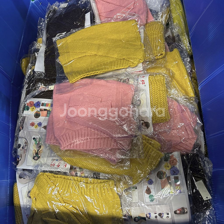 [새제품/ 대량구매가능!] 겨울용품 모자 니트 목도리--4