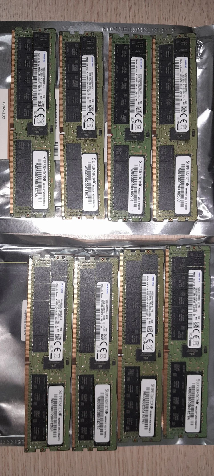 DDR4 128GB 2S2RX4 PC4-3200AA-RA ECC/REG - 안심되는 중고거래