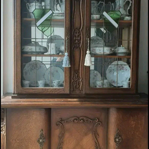 영국 엔틱 장식장