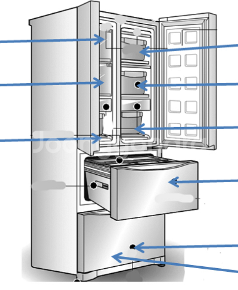 LG 디오스 4도어 김치냉장고 화이트--4