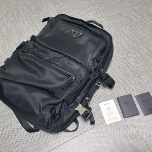 프라다 백팩 2vz101 캐리어백팩 리나일론 사피아노 백팩