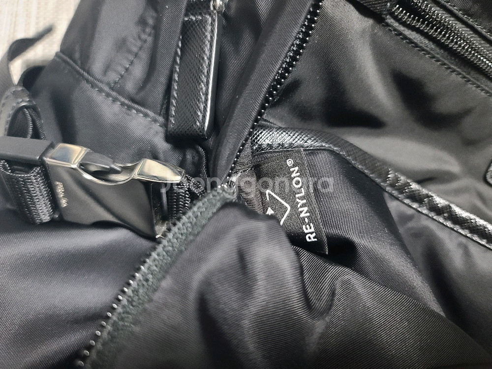 프라다 백팩 2vz101 캐리어백팩 리나일론 사피아노 백팩--8