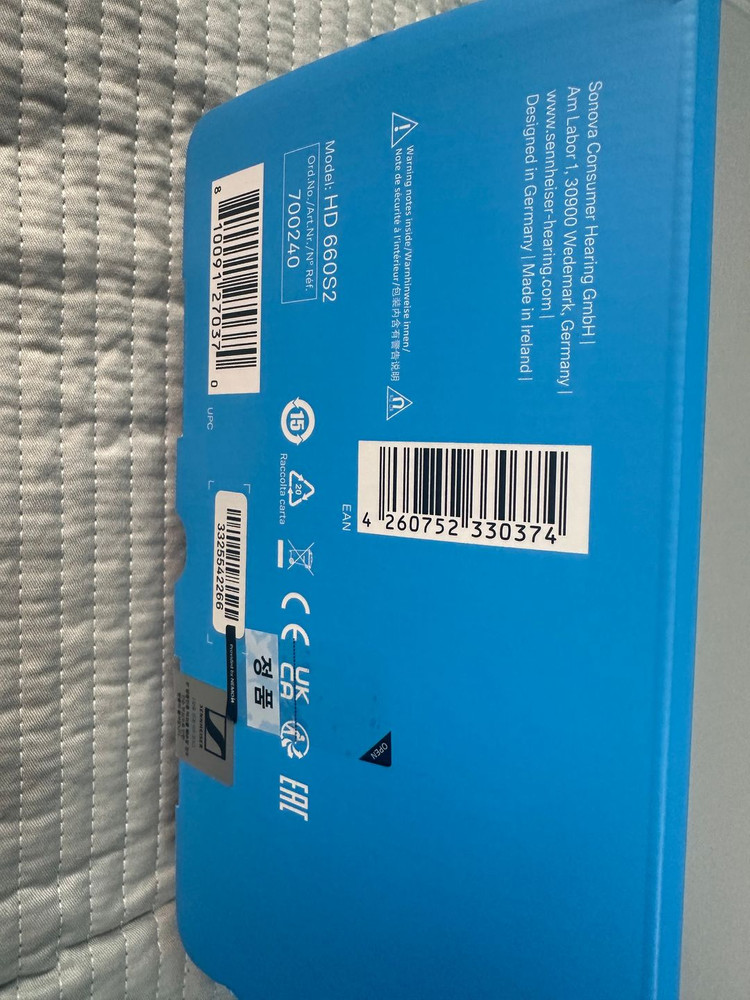 젠하이져 hd660s2 판매해봅니다! 새상품입니다!!--3