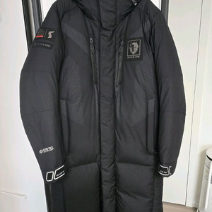 블랙야크 구스다운 롱패딩 한파용 이미지