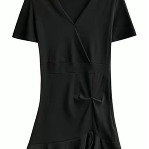 새상품)햅번 스타일 리틀 블랙 드레스(1만원)