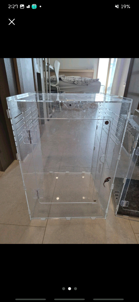 파충류 사육장 2개 세트--1