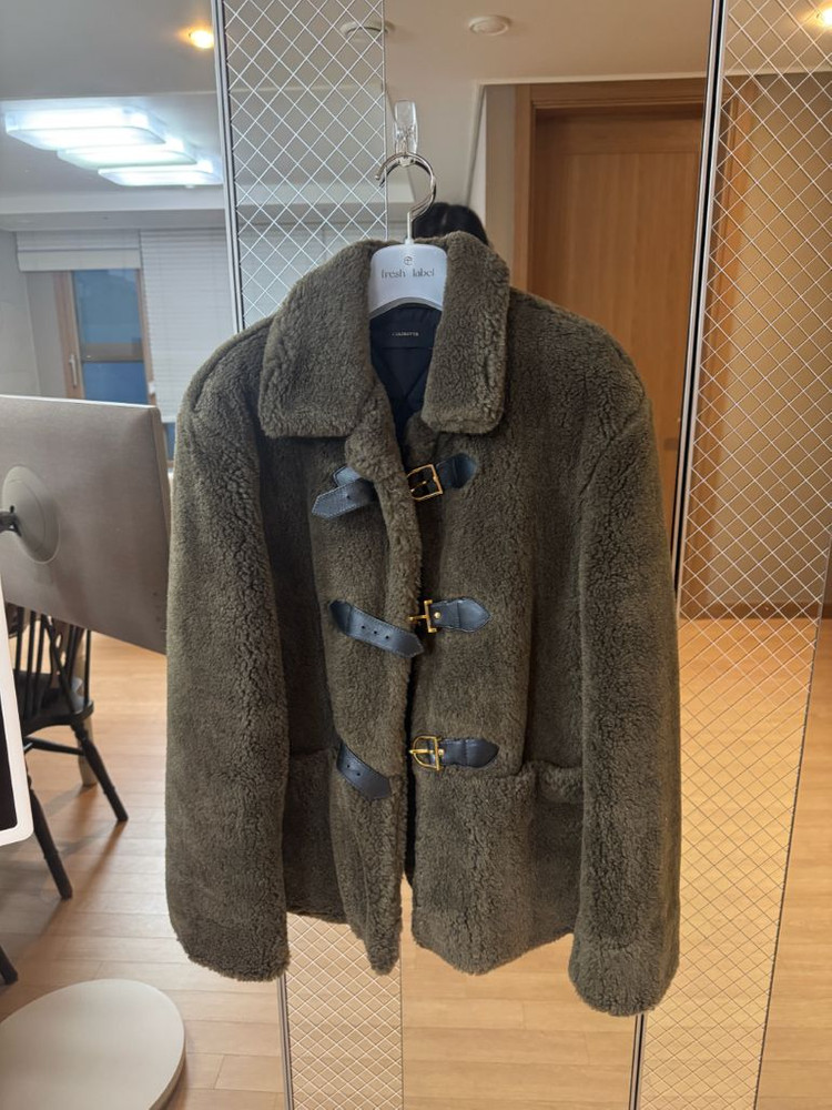 콜리로뜨 시어링 양털 아우터--1