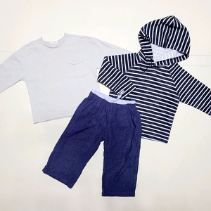 (미착용포함) S 100 자라,보세/ 유아 티셔츠,바지,상하복