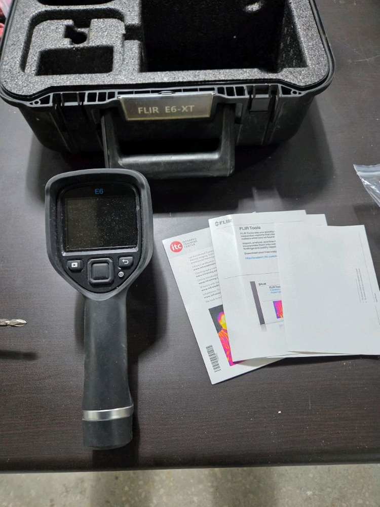 플리어 e6 it 열화상카메라 이미지