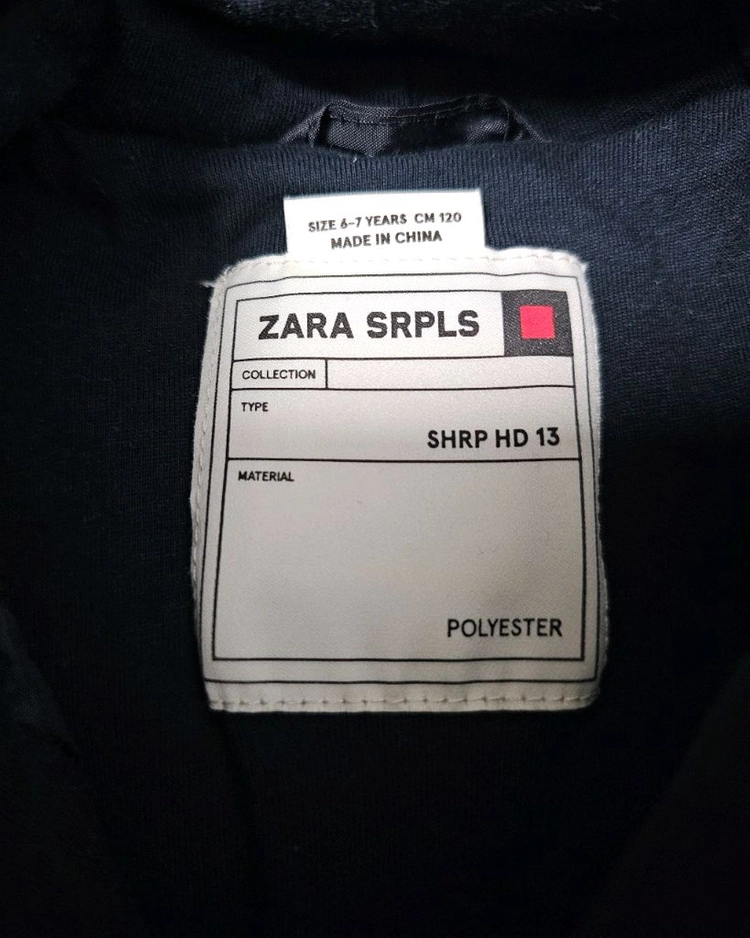 자라 키즈 SRPLS 시어링 후드티 이미지