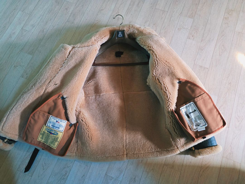 COCKPIT USA(콕핏) B3 무스탕 자켓(톰하디 무스탕 42 사이즈) 이미지