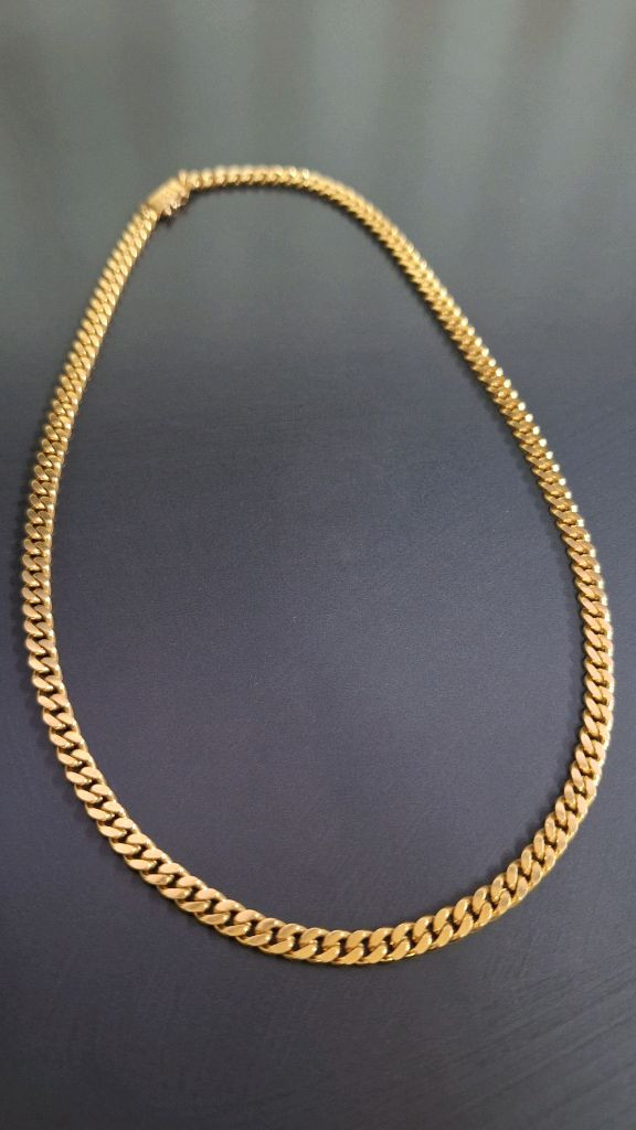 [최상품]18k 체인 금목걸이 10돈(37.52g) 이미지