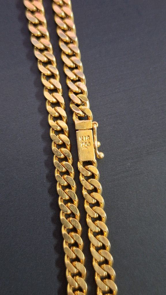 [최상품]18k 체인 금목걸이 10돈(37.52g) 이미지